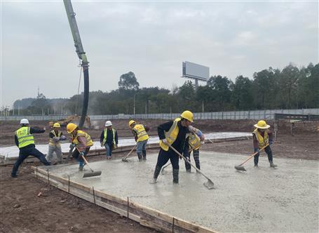 【真抓实干 奋勇争先】冶建桂海分公司一项目挂图作战抢进度