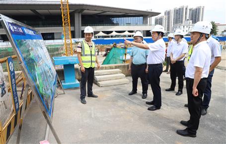 蒙胜益到桂华分公司项目开展第二季度安全生产综合大检查